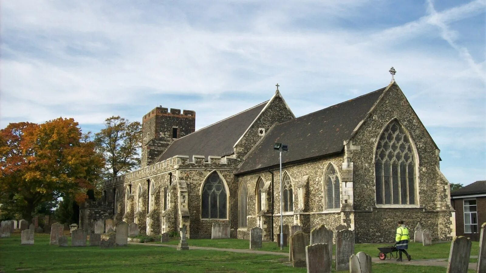 View of Northfleet, Kent.